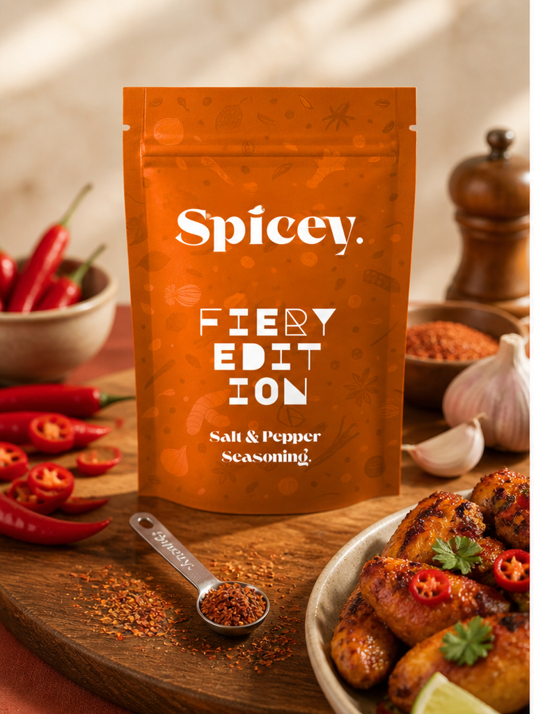 Spicey Fiery Edition seasoning pouch